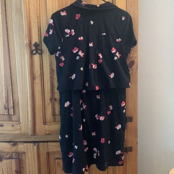 J Jill Button Front Dress With Pockets - Picture 2 of 4